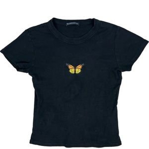Pacsun John Galt Butterfly T-Shirt